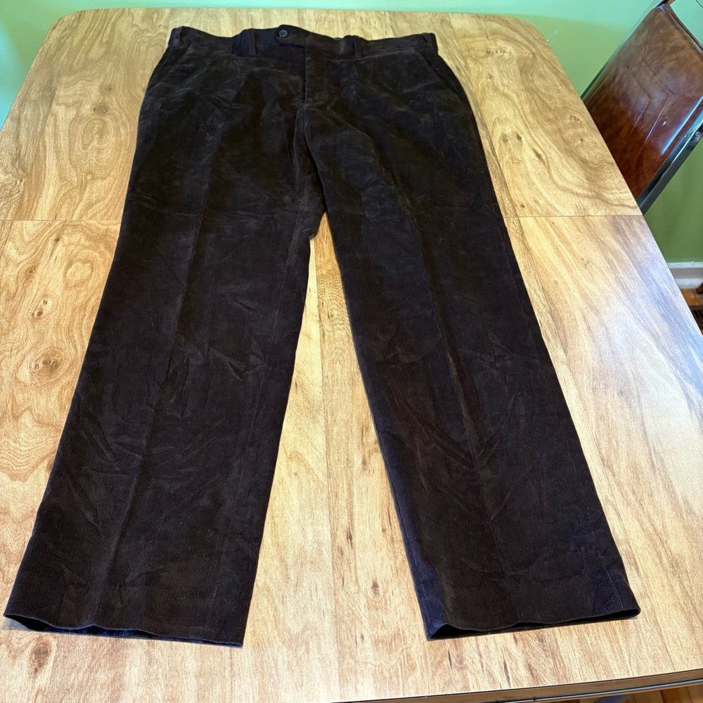 Lauren Ralph Lauren Men's Corduroy Pants - Dark Brown